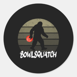 Adesivo Boliche Boliche Pé-Grande Ll Sasquatch Bowler Sq