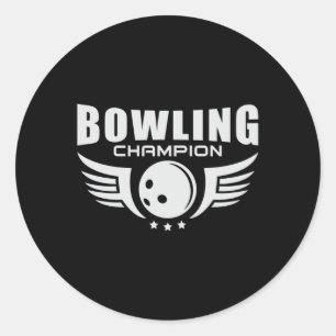 Adesivo Boliche Bowler Equipe do Testemunho da Greve de Bo