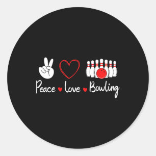 Adesivo Boliche de Amor pela Paz, Boliche