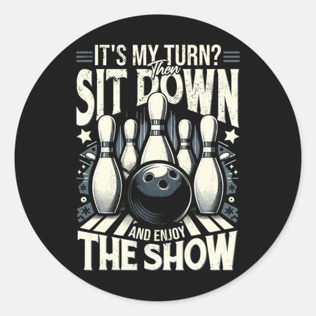 Adesivo Boliche de pinos de greve (Frente)