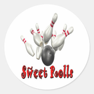 Adesivo Boliche de Rolls Doce