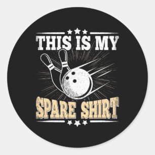 Adesivo Boliche Engraçada Sobre Bowler Esta É A Minha Sobr