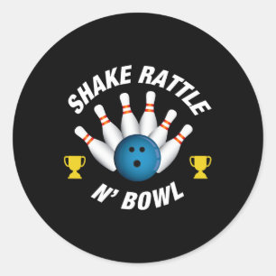 Adesivo Boliche Engraçada Toca Rattle N'Bowl