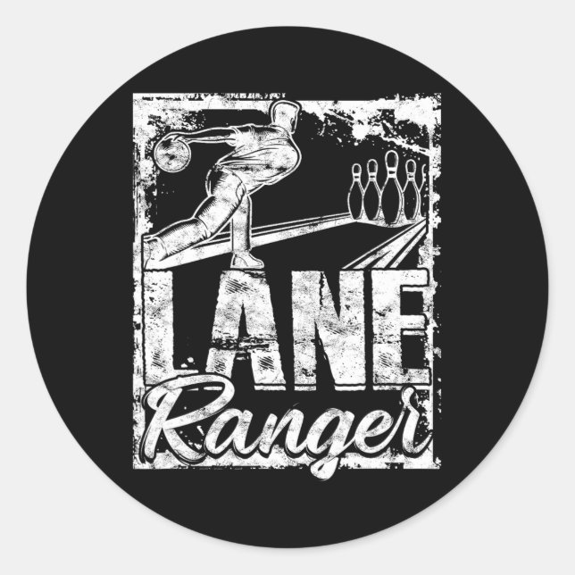Adesivo Boliche Lane Ranger (Frente)