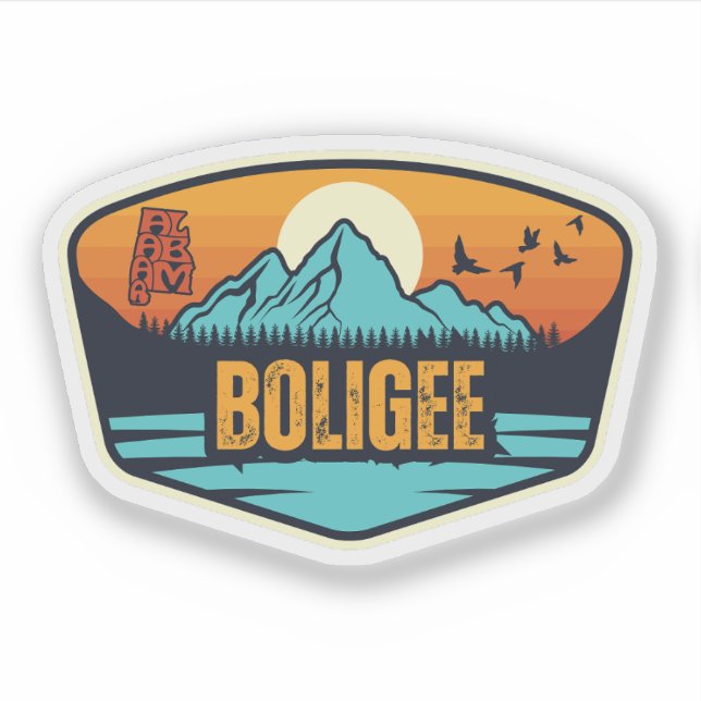 Adesivo Boligee, Alabama (Frente)
