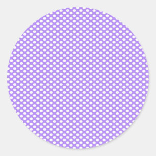 Adesivo Bolinhas no roxo