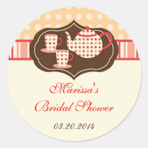 Adesivo Bolinhas para Pote de chá