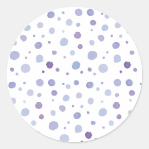 Adesivo bolinhas pintadas à mão