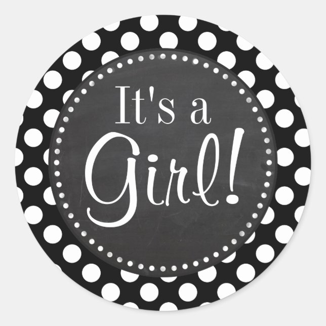 Adesivo Bolinhas pretas e brancas; aparência do quadro (Frente)