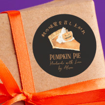 Bolinho de Abóbora Jack O Lanterna Halloween Black