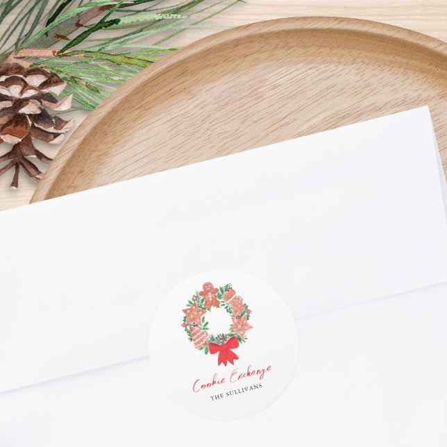 Adesivo Bolinho de Gingerpão Trocado por Cookies (Criador carregado)