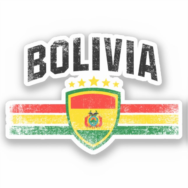 Adesivo Bolívia (Frente)