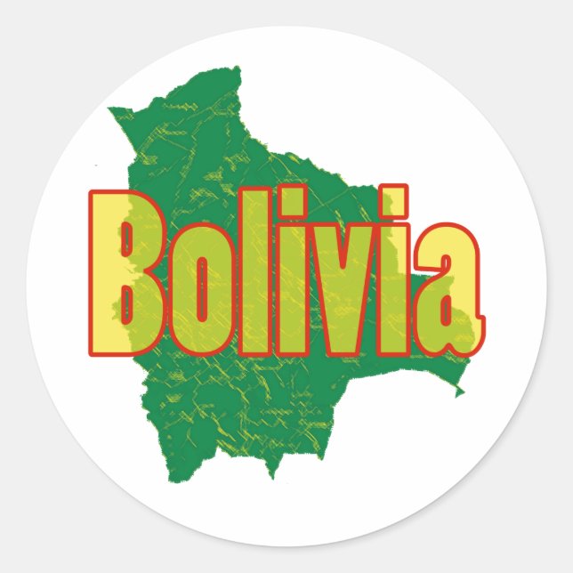Adesivo Bolívia (Frente)