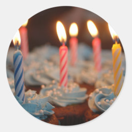 Adesivo bolo de aniversário House Fresse doce assar de com