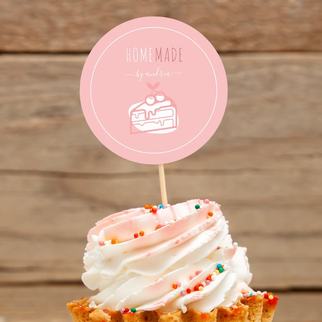 Adesivo Bolo de Bolo de Dessert Cujo Artista Homemade Negó (Criador carregado)