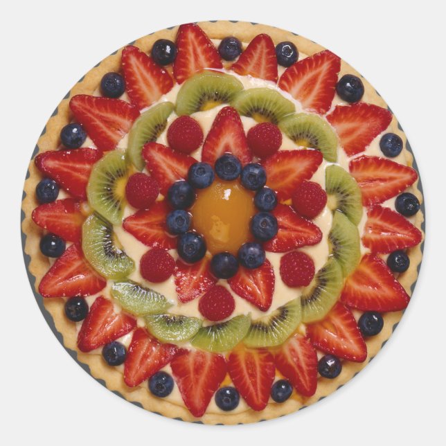 Adesivo Bolo de fruta (Frente)
