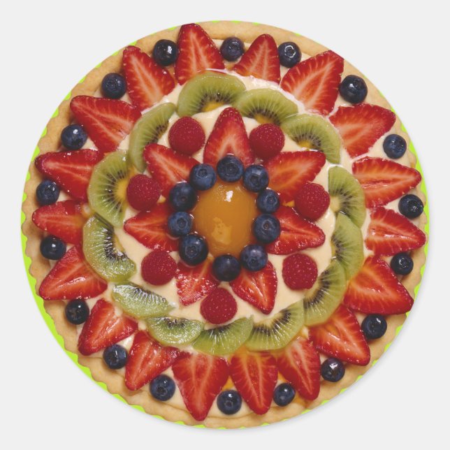 Adesivo Bolo de fruta (Frente)