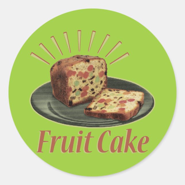 Adesivo Bolo de Frutas Bolo de Frutas (Frente)