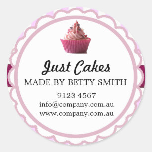 Adesivo Bolo de Taça Stricker