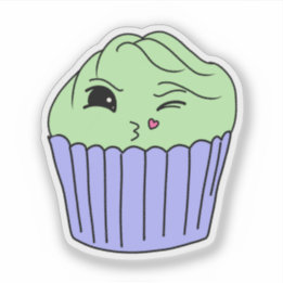 Adesivo Bolo Kissy Mint