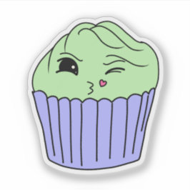 Adesivo Bolo Kissy Mint