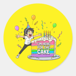 Adesivo Bolo Lover - Bonito presente de aniversário