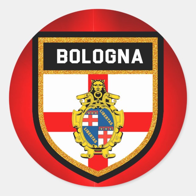 Adesivo Bologna Flag (Frente)