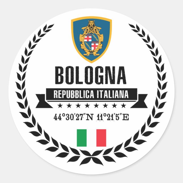 Adesivo Bolonha (Frente)