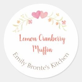 Adesivo Bolos Caseiros Assados Velas Artesanais Preservam