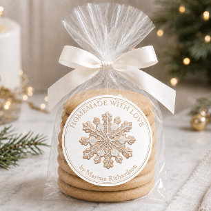Adesivo Bolos Caseiros de Natal