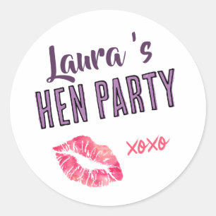 Adesivo Bolsa de fim de semana para despedida de solteira