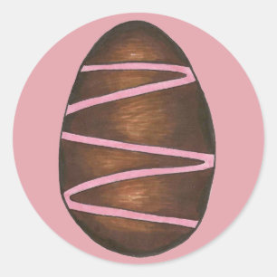 Adesivo Bolsa de Páscoa de manteiga Chocolates de chocolat