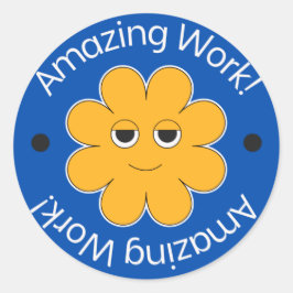 Adesivo Bolsa Laranja Incrível Progresso dos Estudantes