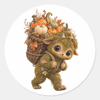Adesivo Bolsa Tote Sprite da Floresta de Musgo