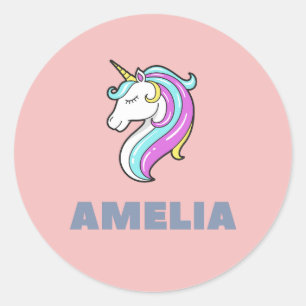 Adesivo Bolsa Tote Unicórnio Amelia