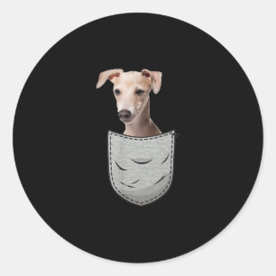 Adesivo Bolso De Peito De Soro De Gato De Galgo Italiano P