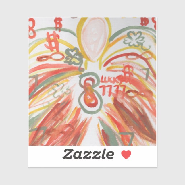 Adesivo Bom Anjo da Fortuna (Folha)