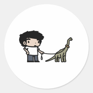 Adesivo Bom Brachiosaurus