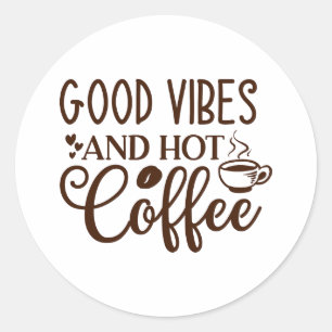 Adesivo Bom Café Pennant – Amante de Café ao Estilo Vintag