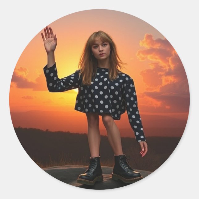 Adesivo bom dia (Frente)