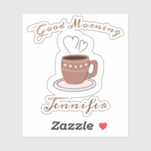 Bom Dia Café E Nome Do Coração