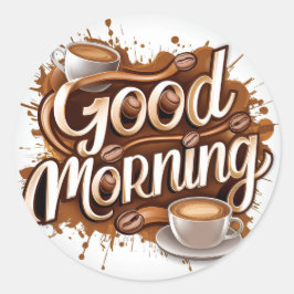 Adesivo Bom dia Café e Pães #7