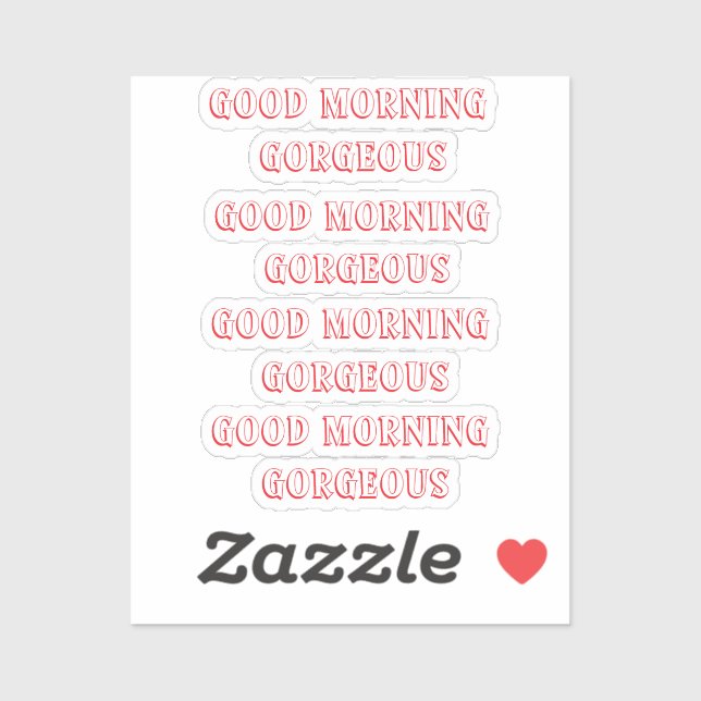 Adesivo Bom Dia, Lindo Lã Latte (Folha)