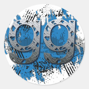 Adesivo bom jogo do gg