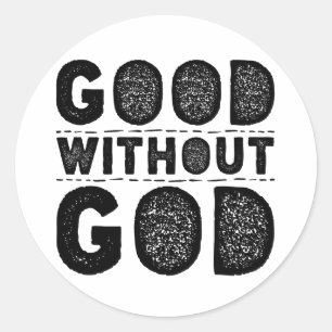 Adesivo Bom sem Deus