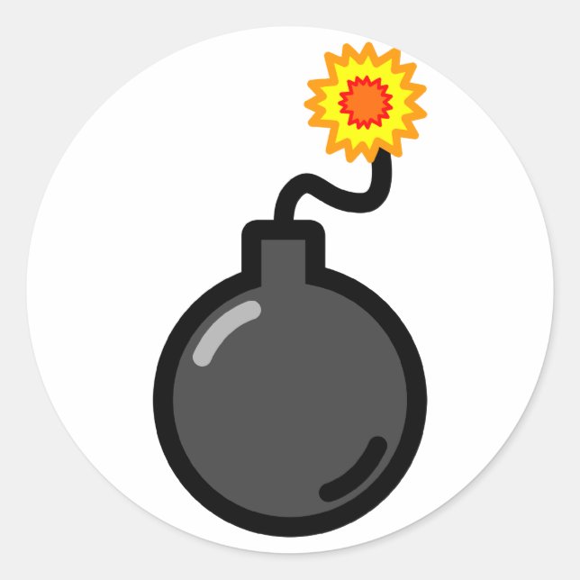 Adesivo Bomba! (Frente)