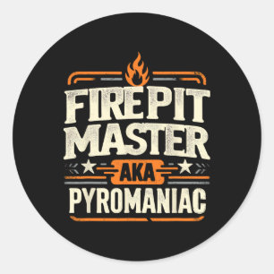 Adesivo Bomba de Fogo Mestre Piromancy Pyrotechnical Fire