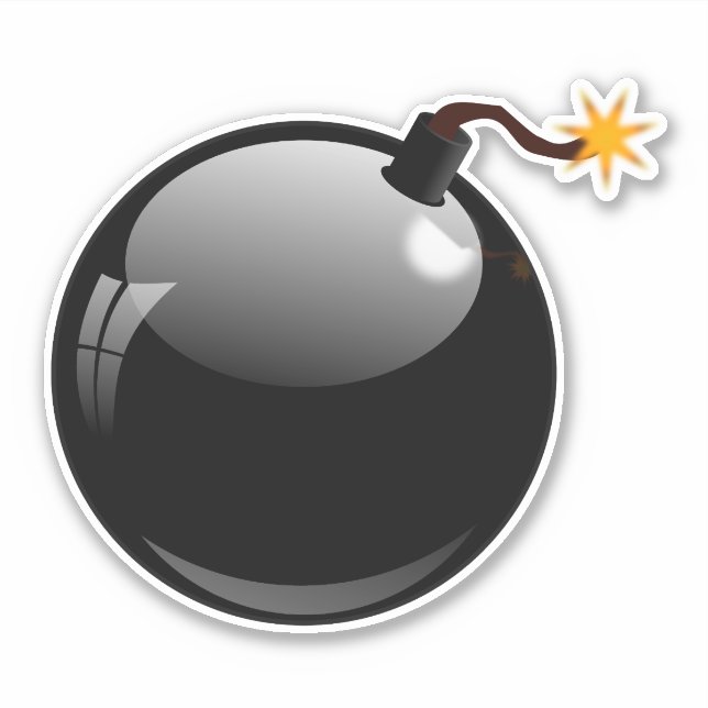 Adesivo Bomba explosiva (Frente)