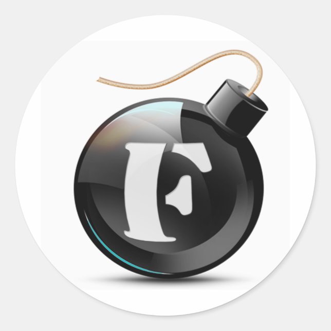 Adesivo Bomba F (Frente)