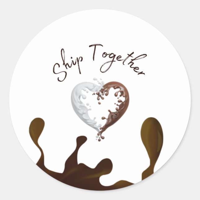 Adesivo Bombardear Dia de os namorados Cartões Chocolate C (Frente)